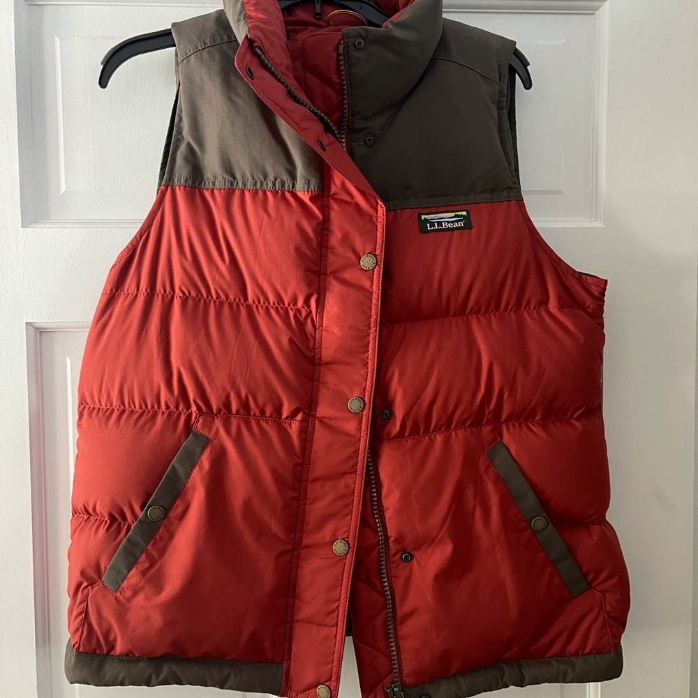 L.L. Bean women’s down vest